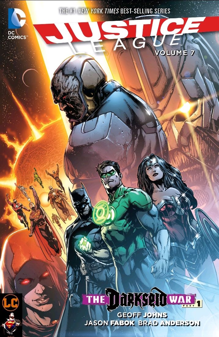 Portada ampliada de JUSTICE LEAGUE VOLUME