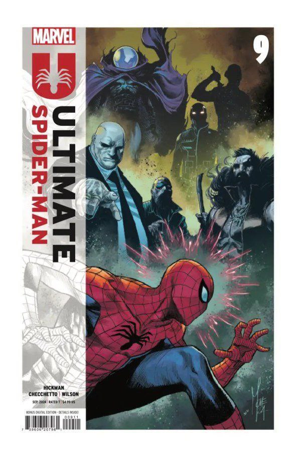 Portada ampliada de ULTIMATE SPIDER-MAN