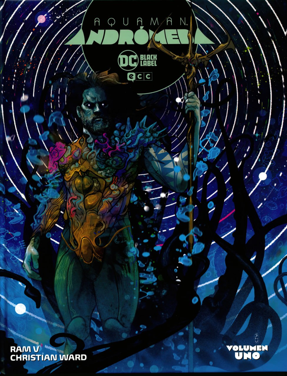 Portada ampliada de Aquaman: Andromeda