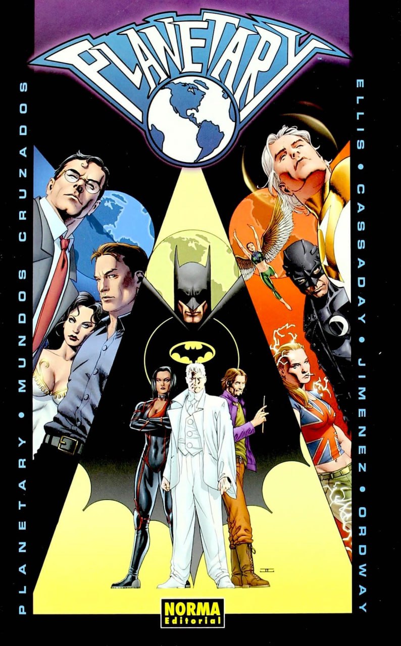 Portada ampliada de PLANETARY