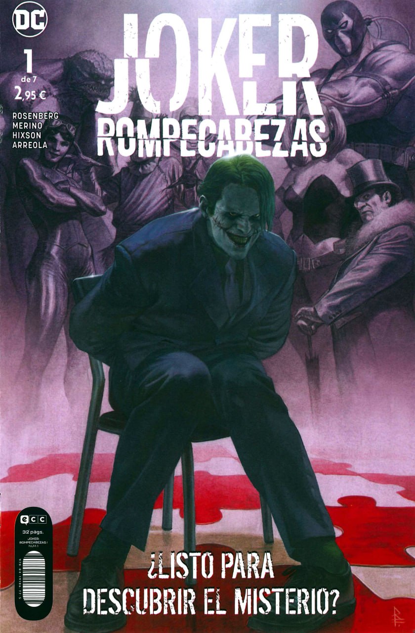 Portada ampliada de JOKER ROMPECABEZAS