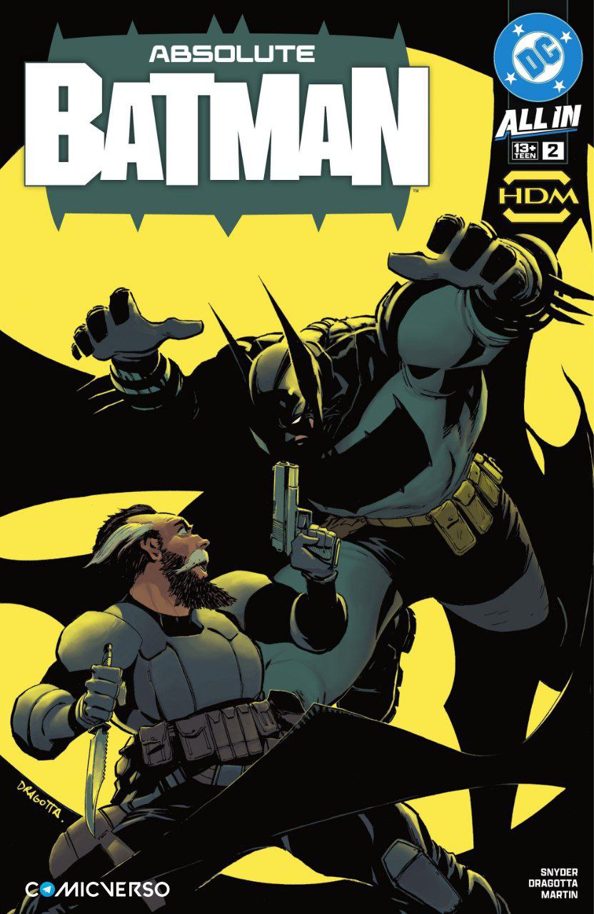 Portada ampliada de ABSOLUTE BATMAN