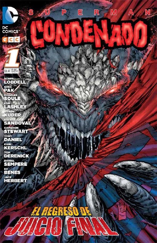 Portada ampliada de SUPERMAN: CONDENADO