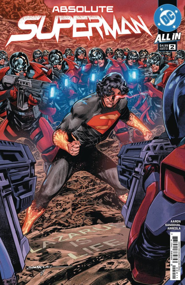 Portada ampliada de ABSOLUTE SUPERMAN