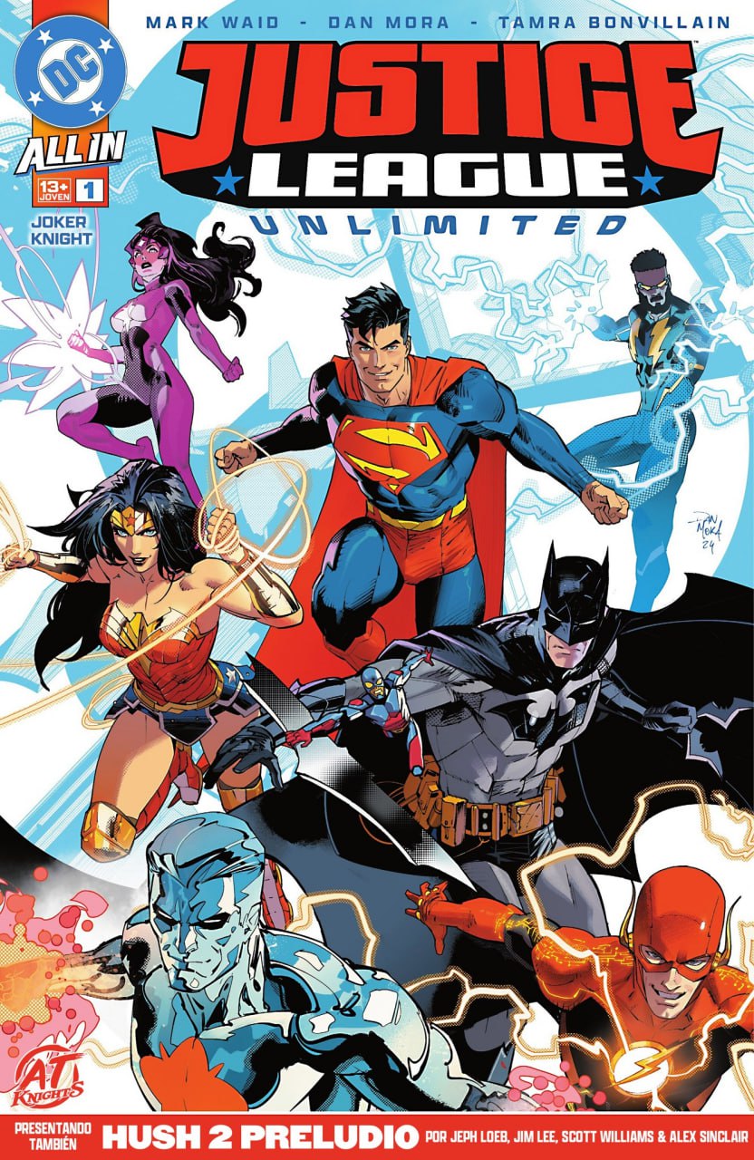 Portada ampliada de Justice League Unlimited