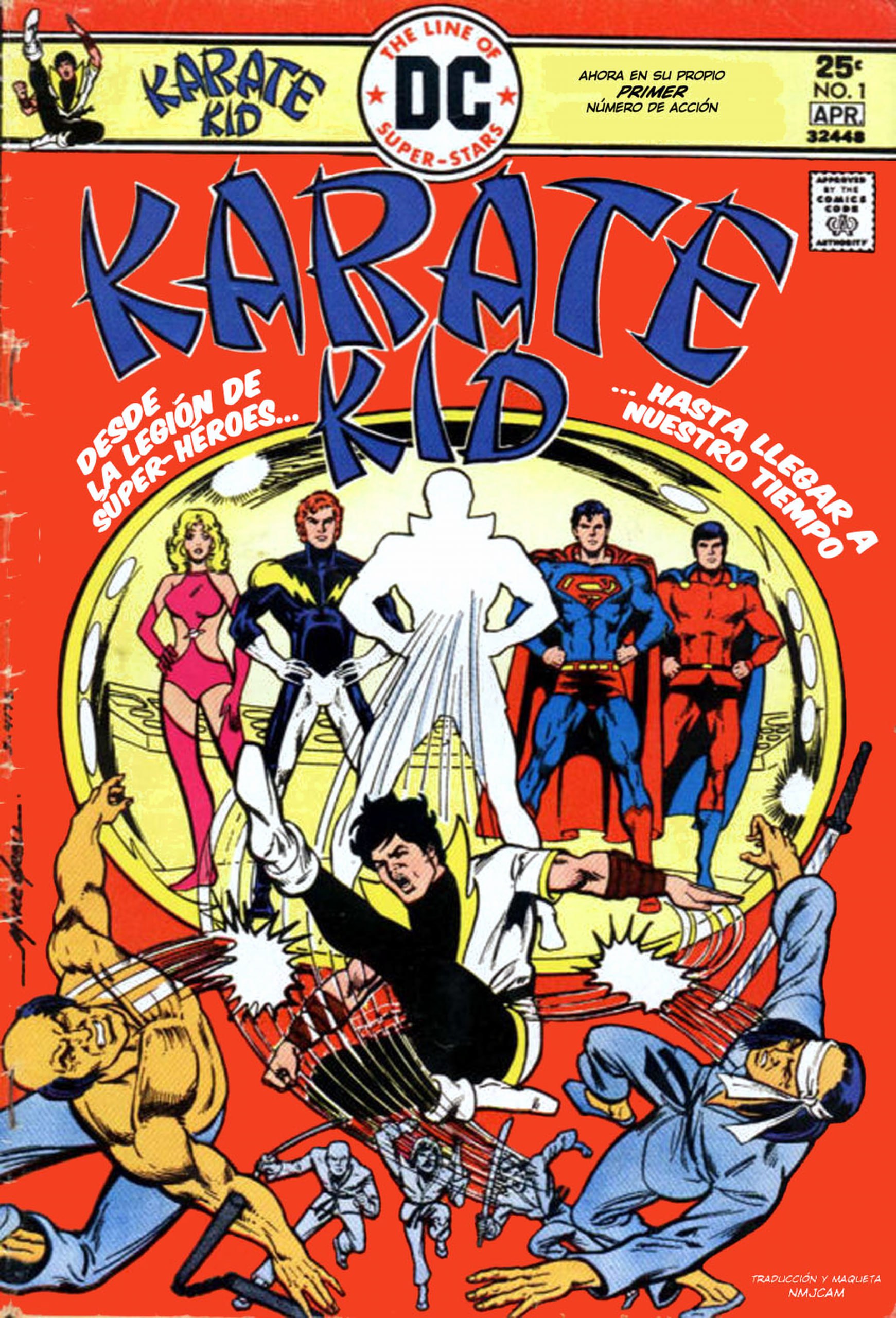 Portada ampliada de KARATE KID