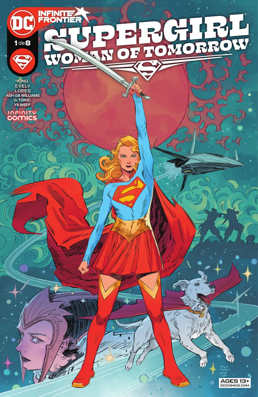 Portada ampliada de SUPERGIRL WOMAN OF TOMORROW