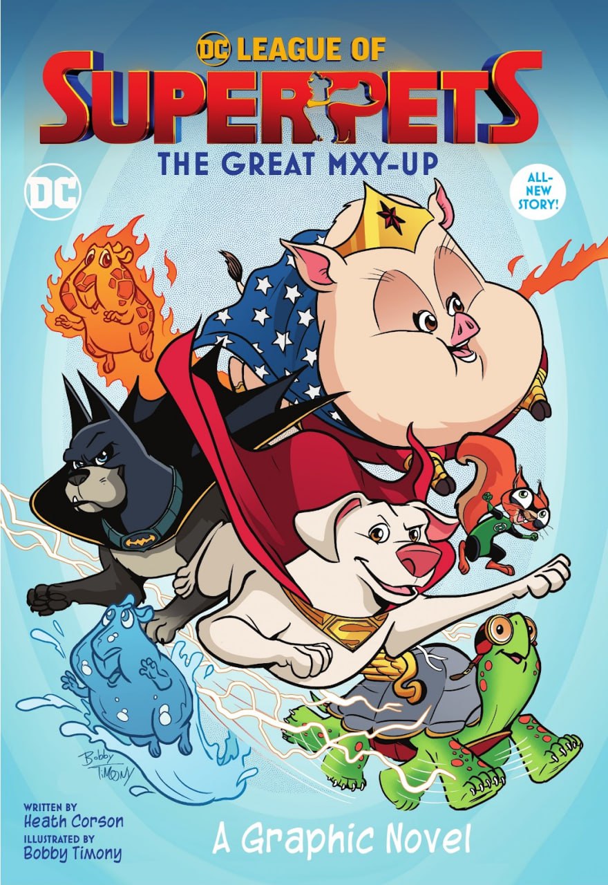 Portada ampliada de DC League of Super-Pets: The Great Mxy-up