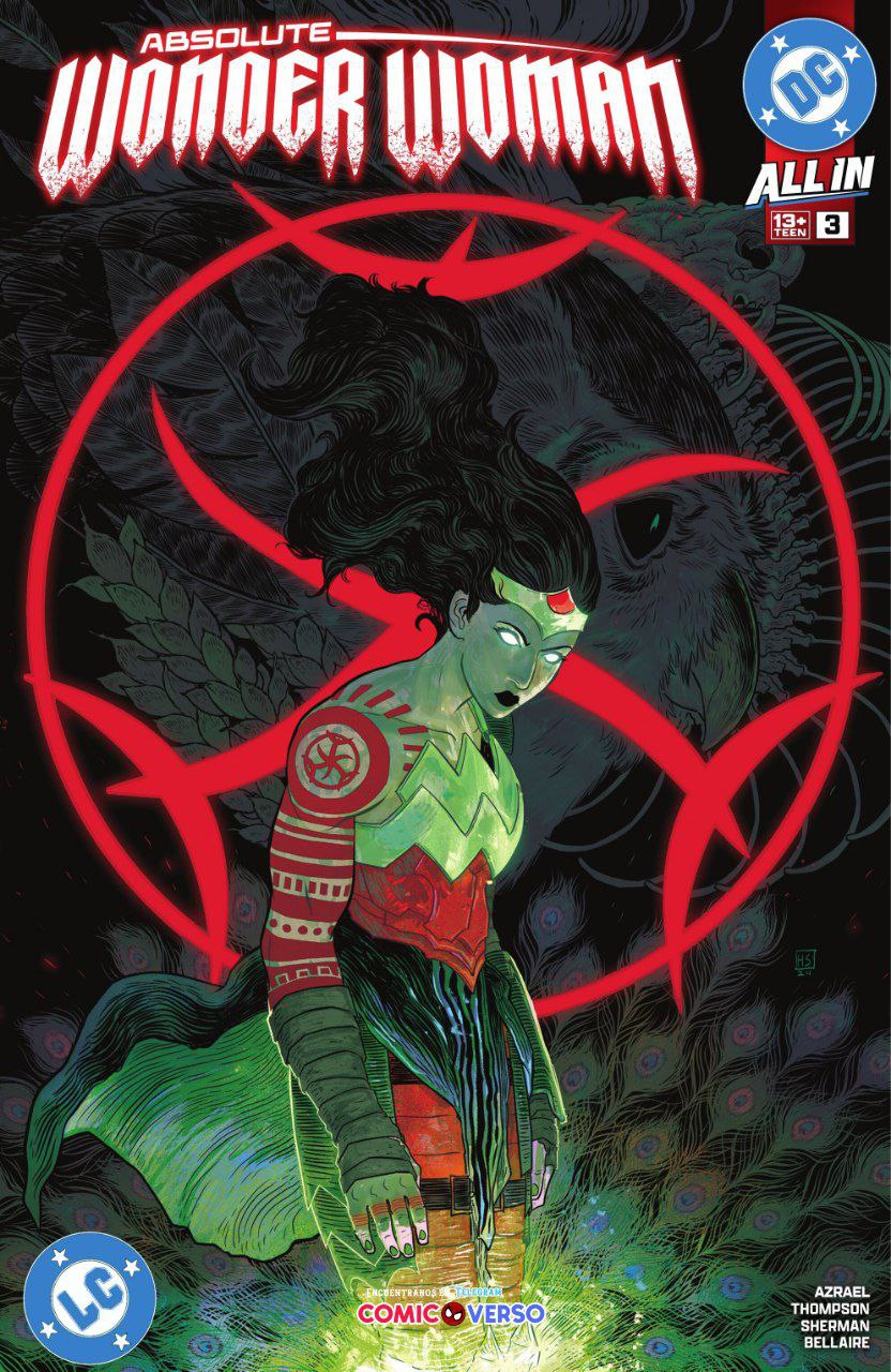 Portada ampliada de ABSOLUTE WONDER WOMAN
