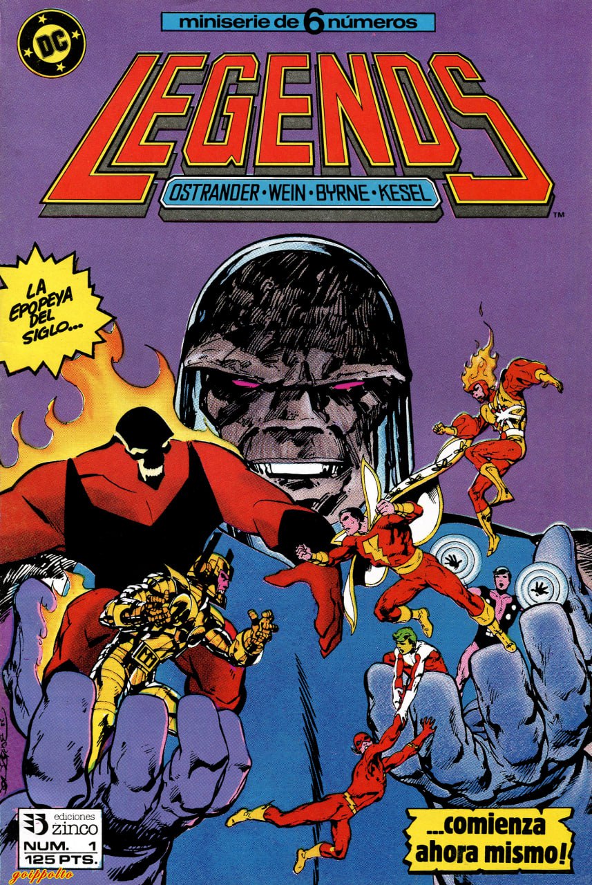 Portada ampliada de LEGENDS