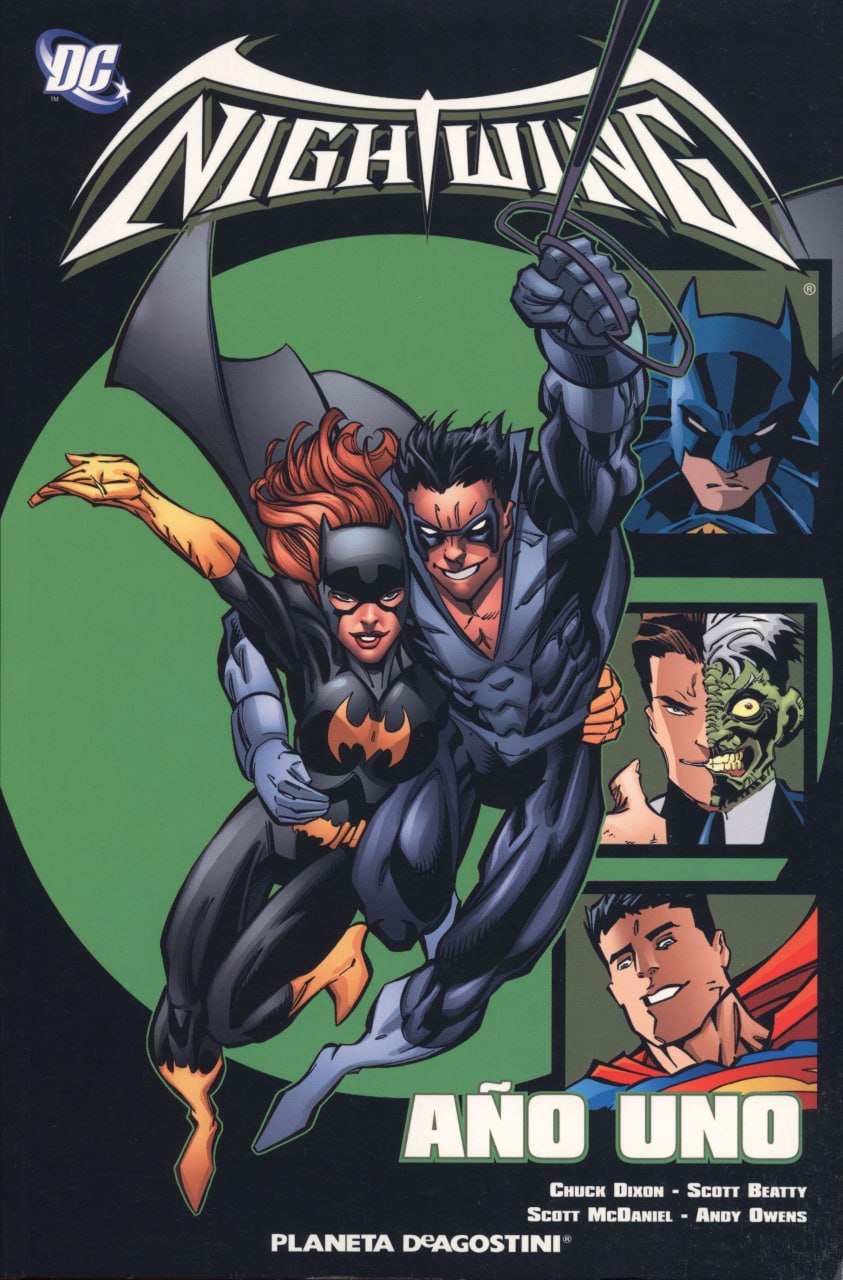 Portada ampliada de NIGHTWING AÑO UNO