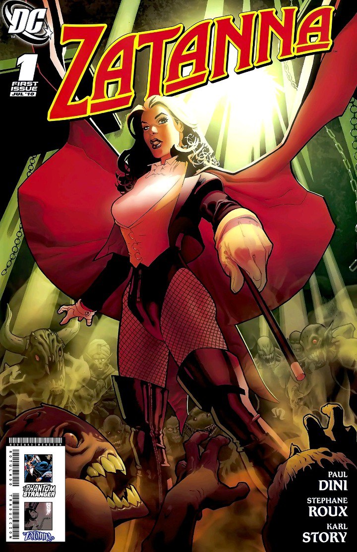Portada ampliada de Zatanna