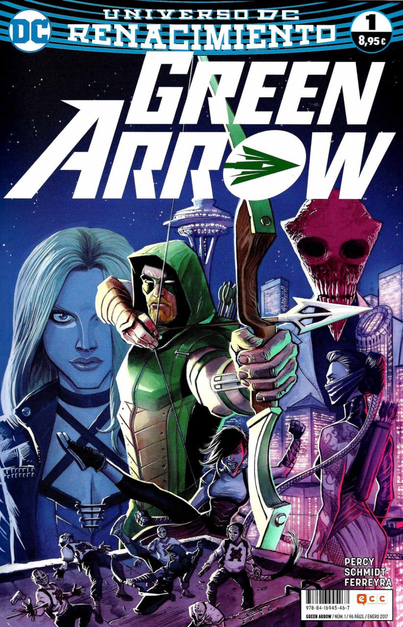 Portada ampliada de GREEN ARROW