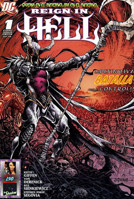 Portada ampliada de REIGN IN HELL