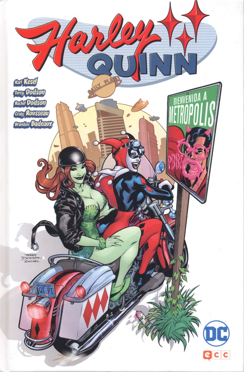 Portada ampliada de Harley Quinn