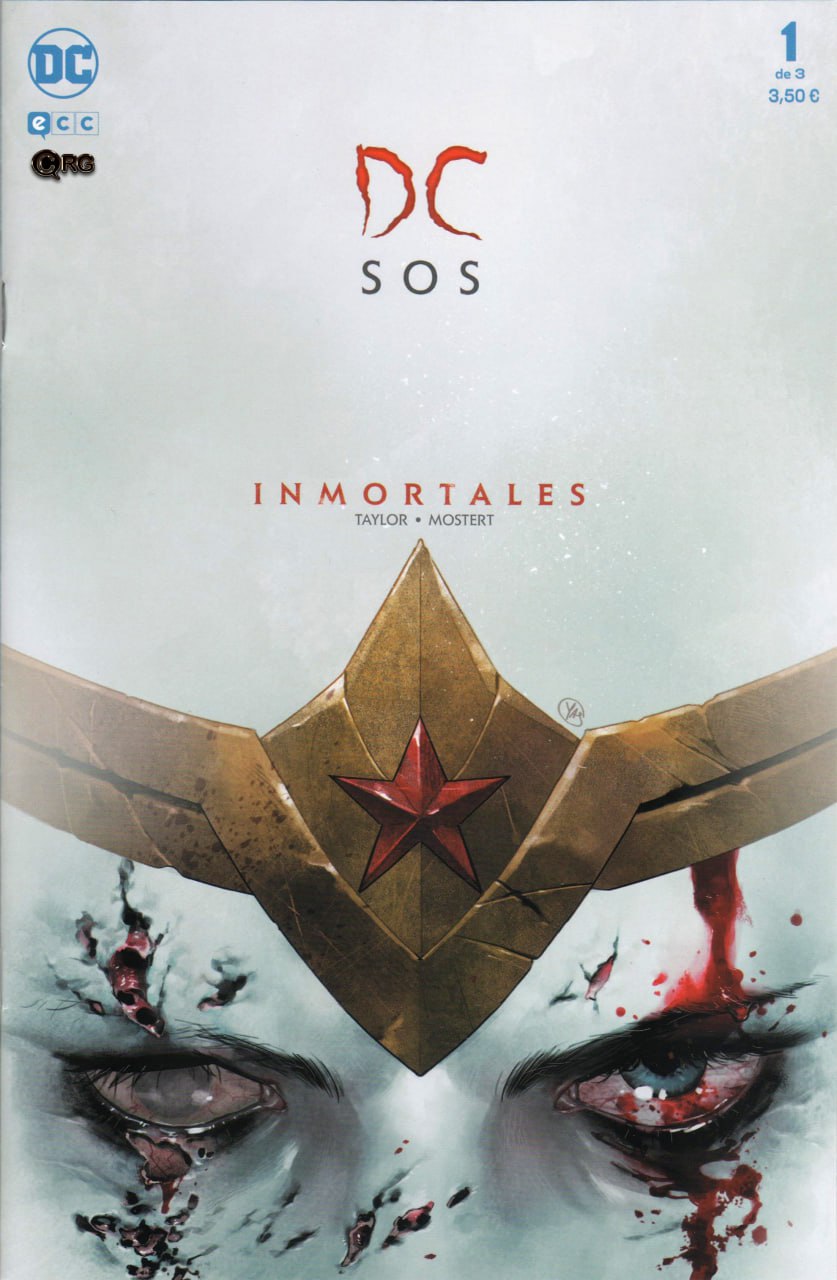Portada ampliada de DC SOS