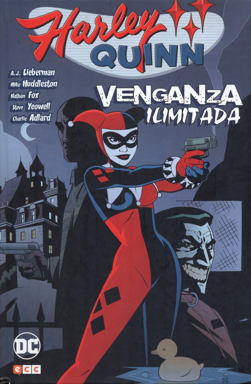 Portada ampliada de Harley Quinn Venganza Ilimitada