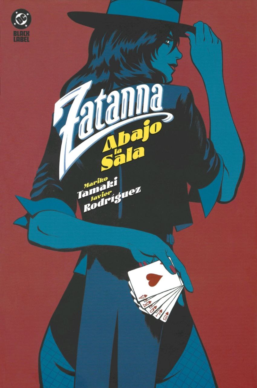 Portada ampliada de Zatanna Abajo la Sala