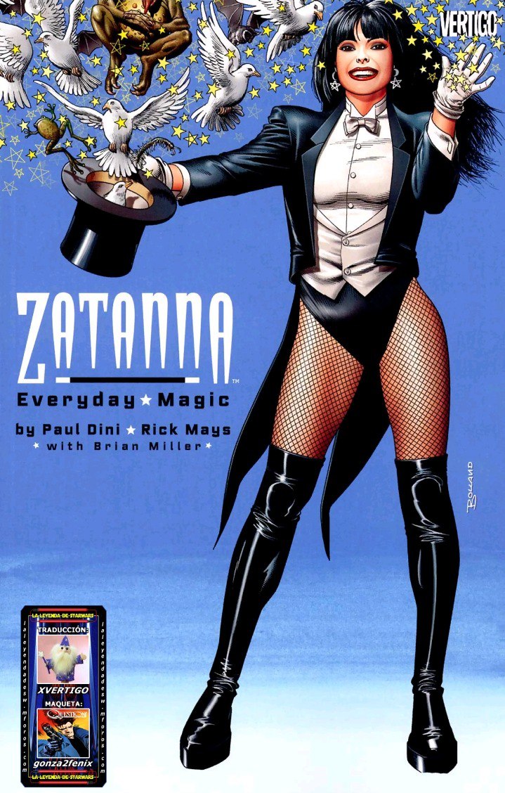 Portada ampliada de Zatanna
