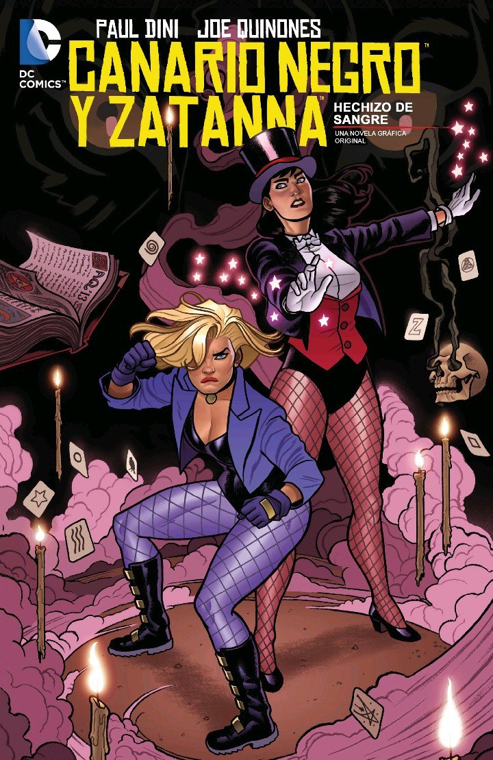 Portada ampliada de CANARIO NEGRO Y ZATANNA