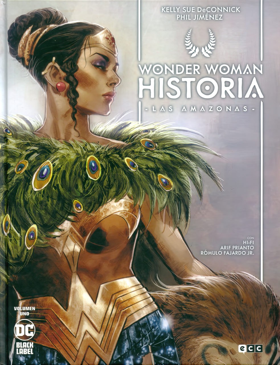 Portada ampliada de WONDER WOMAN HISTORIA -LAS AMAZONAS-