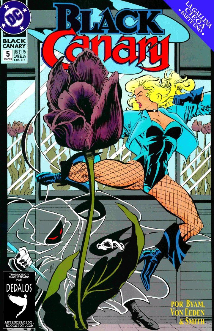 Portada ampliada de Black Canary