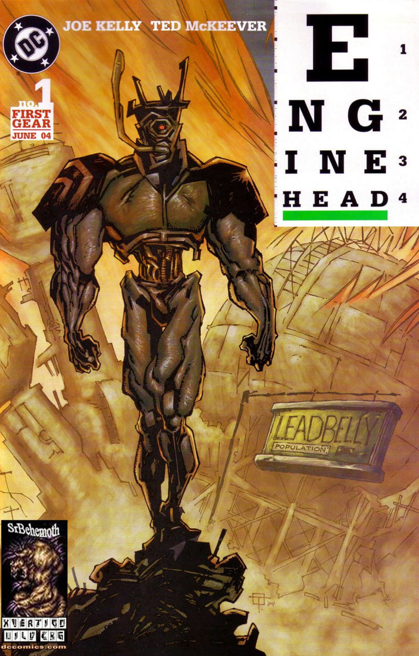 Portada ampliada de Enginehead