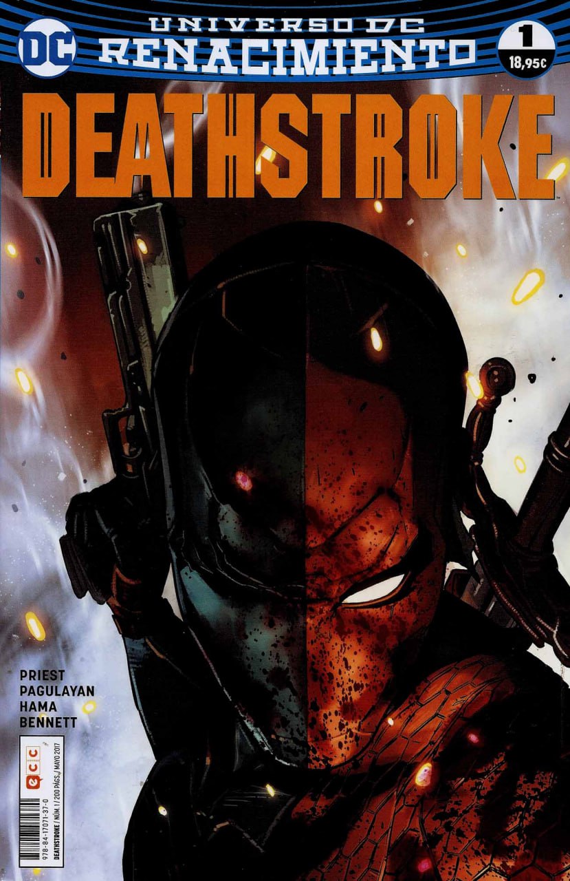 Portada ampliada de DEATHSTROKE