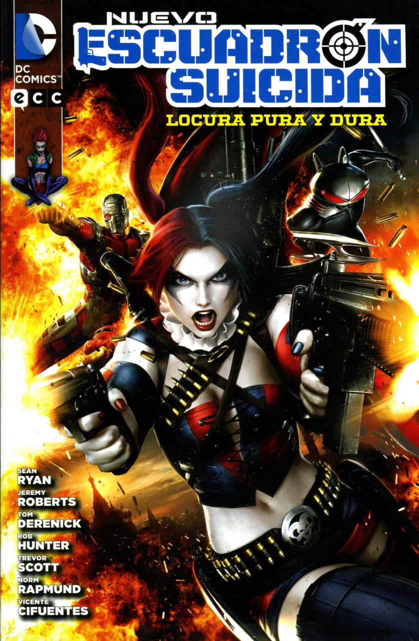 Portada ampliada de NUEVO ESCUADRÓN SUICIDA LOCURA PURA Y DURA