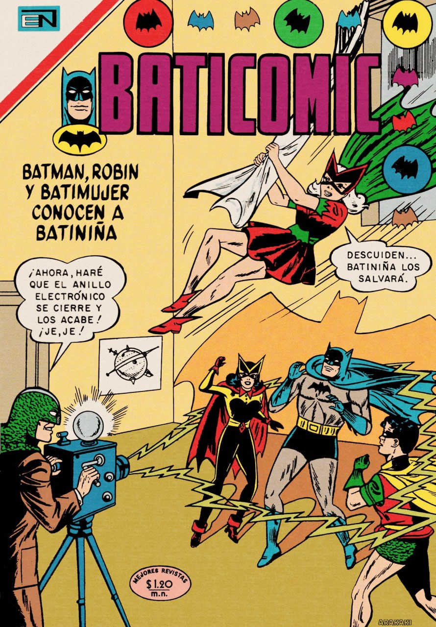 Portada ampliada de BATICOMIC