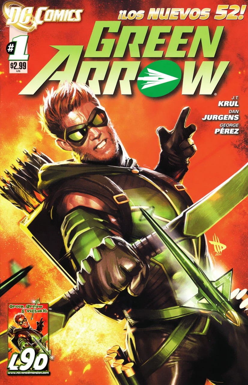 Portada ampliada de GREEN ARROW