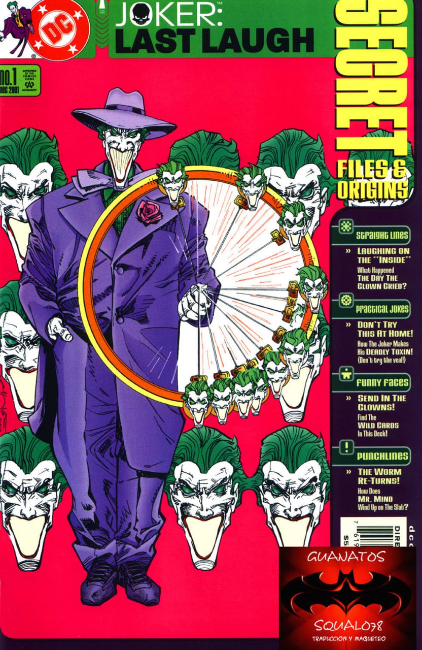 Portada ampliada de JOKER: LAST LAUGH