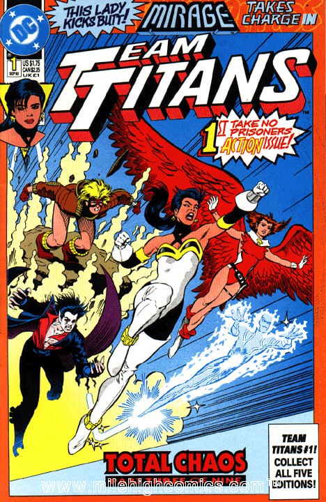 Portada ampliada de TEAM TITANS