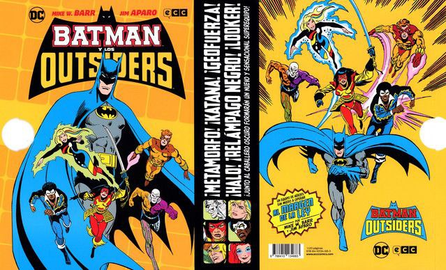 Portada ampliada de BATMAN THE OUTSIDERS