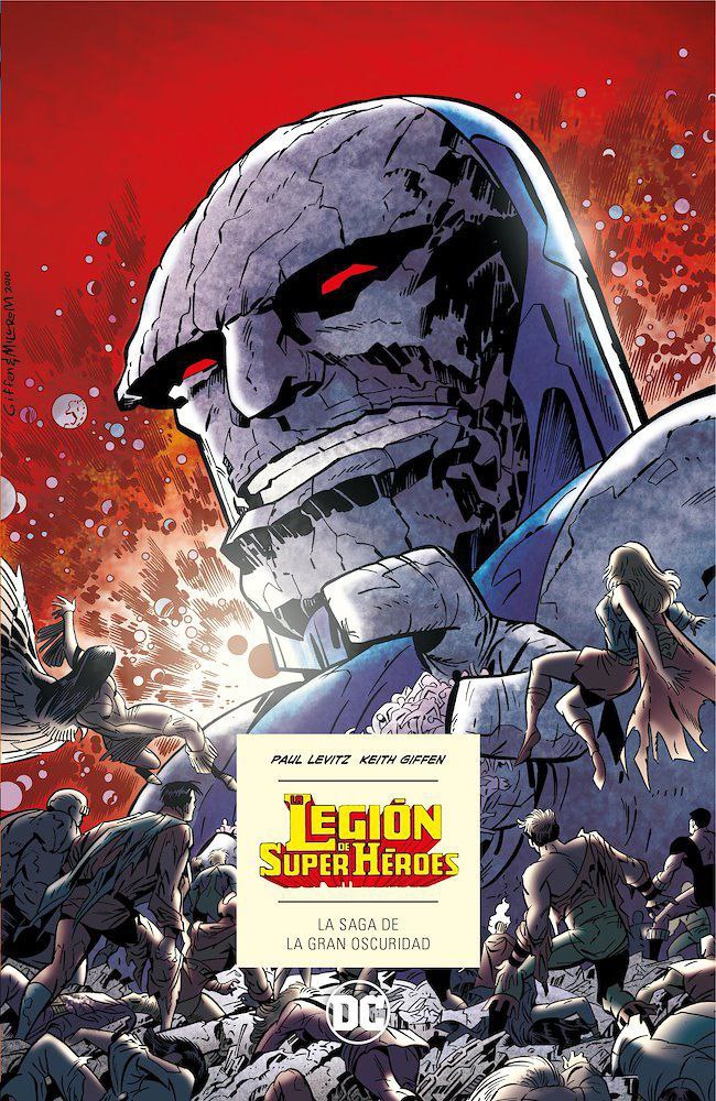 Portada ampliada de Legión Superhéroes