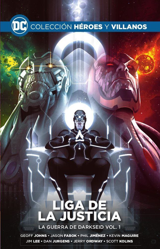 Portada ampliada de LIGA DE LA JUSTICIA LA GUERRA DE DARKSEID VOL. 1