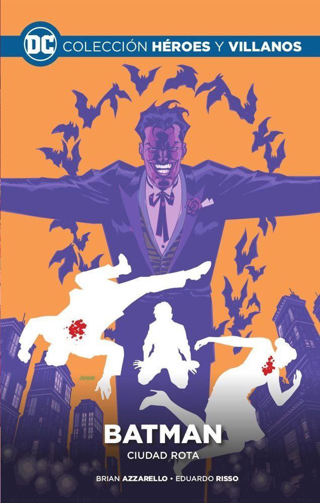 Portada ampliada de BATMAN CIUDAD ROTA