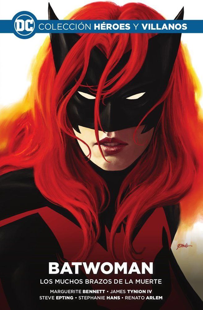Portada ampliada de BATWOMAN LOS MUCHOS BRAZOS DE LA MUERTE