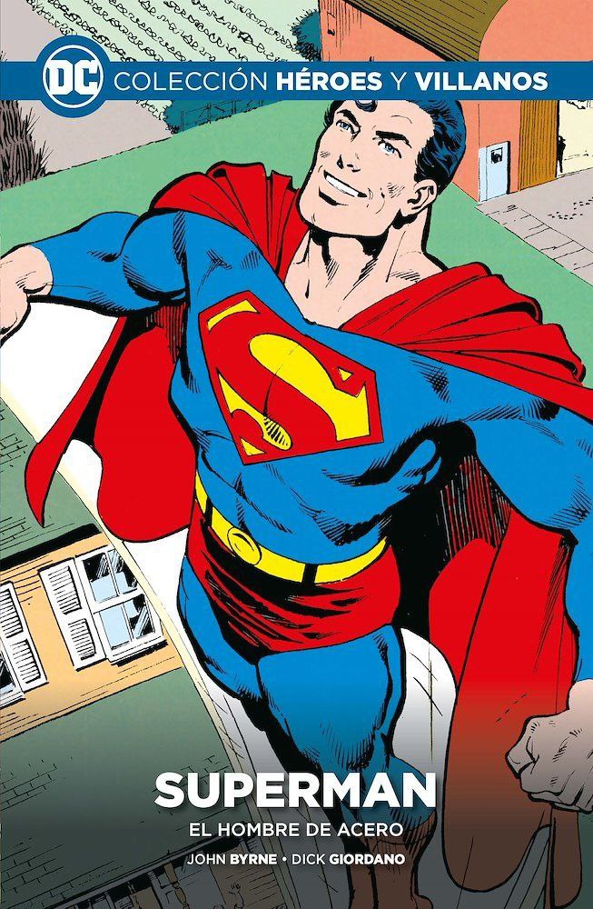 Portada ampliada de SUPERMAN EL HOMBRE DE ACERO