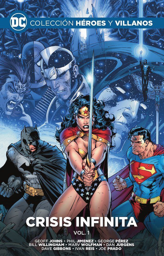 Portada ampliada de CRISIS INFINITA VOL. 1