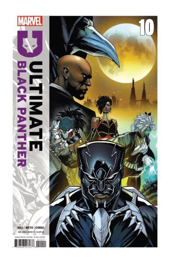 Portada ampliada de ULTIMATE BLACK PANTHER