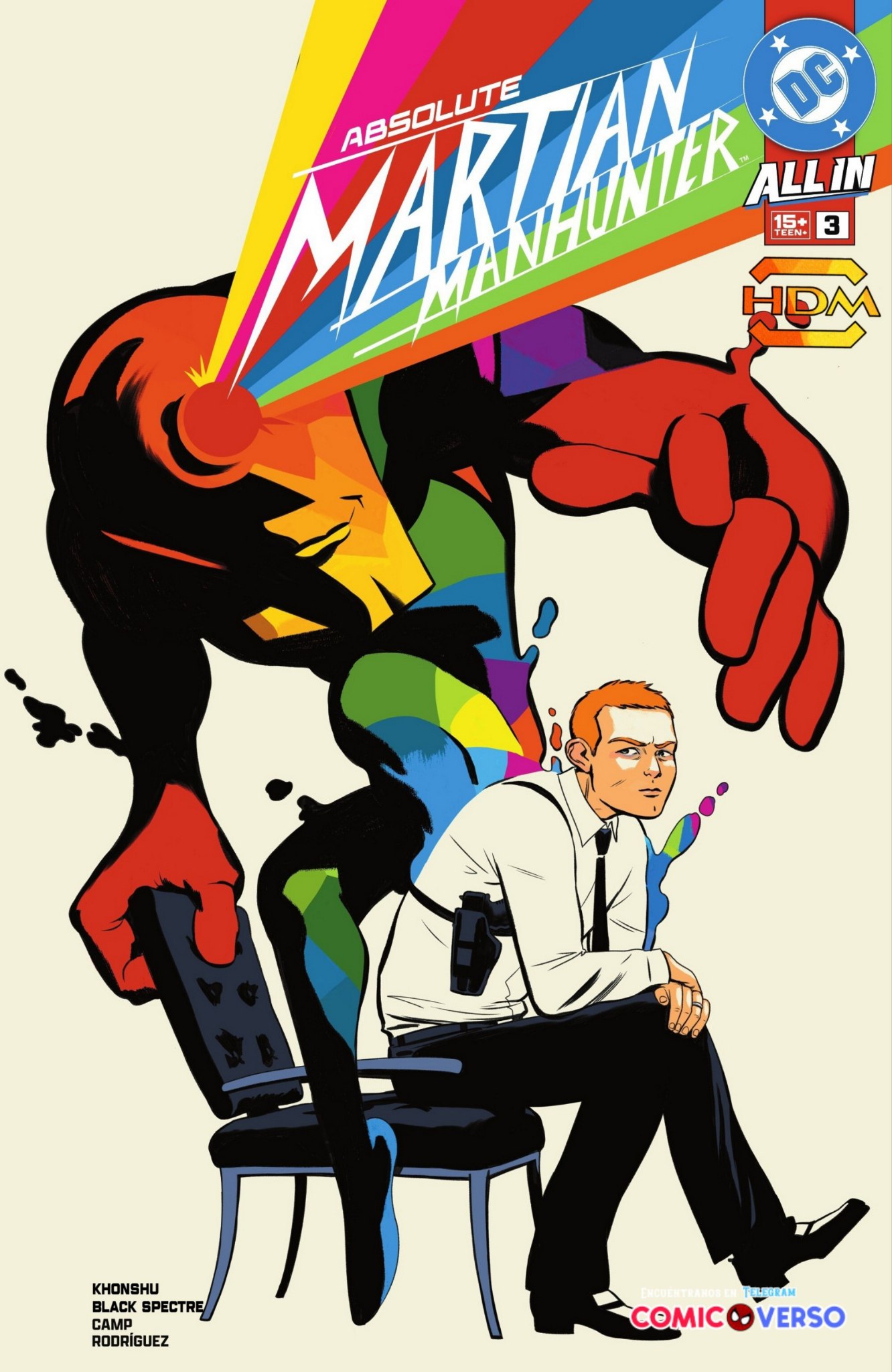 Portada ampliada de ABSOLUTE MARTIAN MANHUNTER ALL IN ONE 3