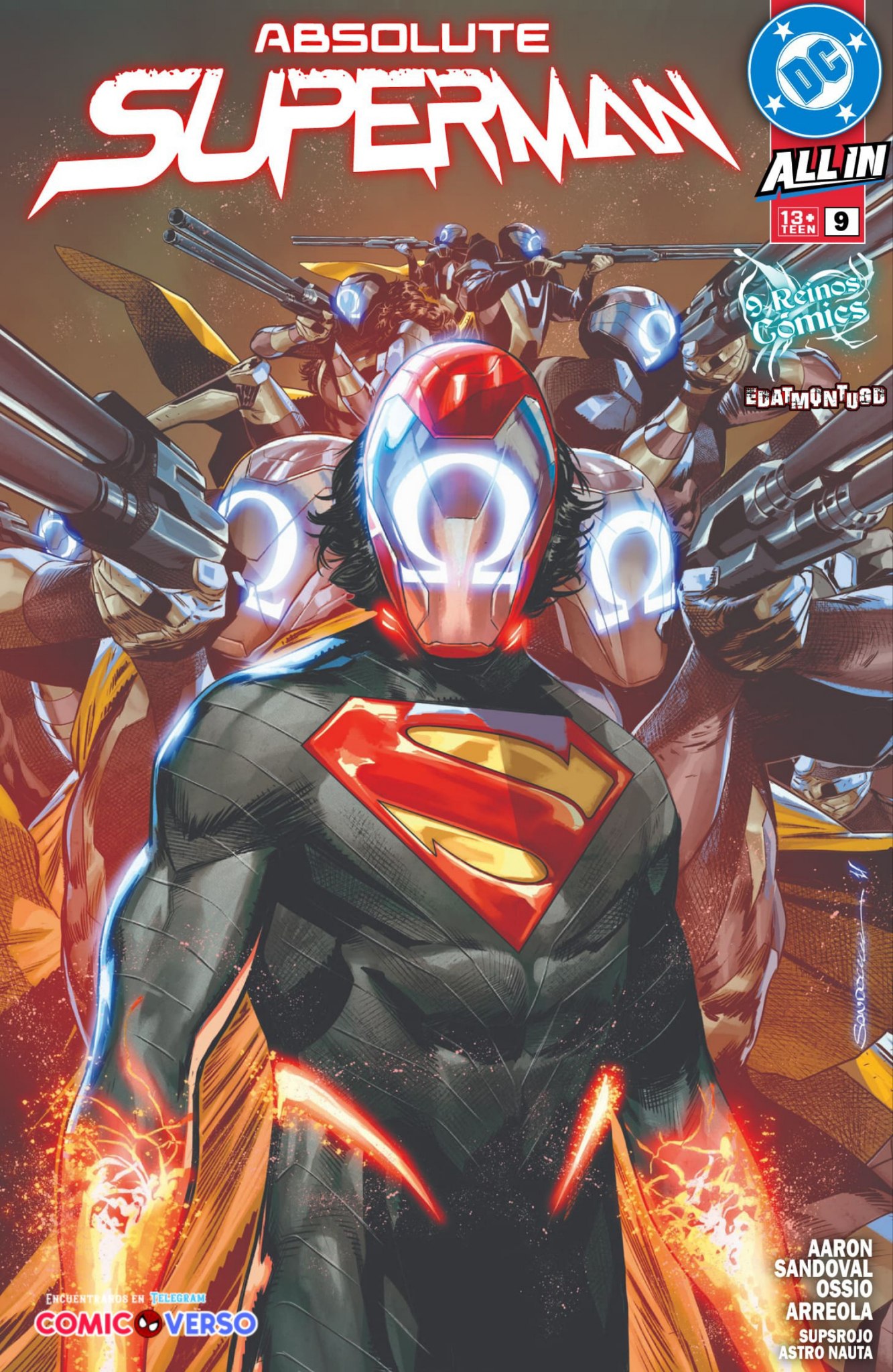 Portada ampliada de ABSOLUTE SUPERMAN