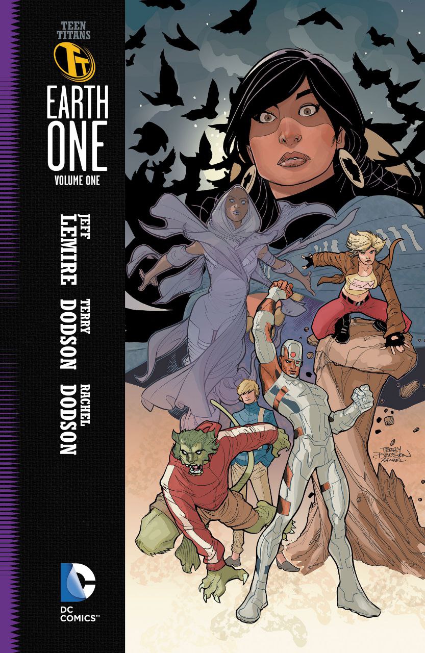 Portada ampliada de EARTH ONE VOLUME ONE