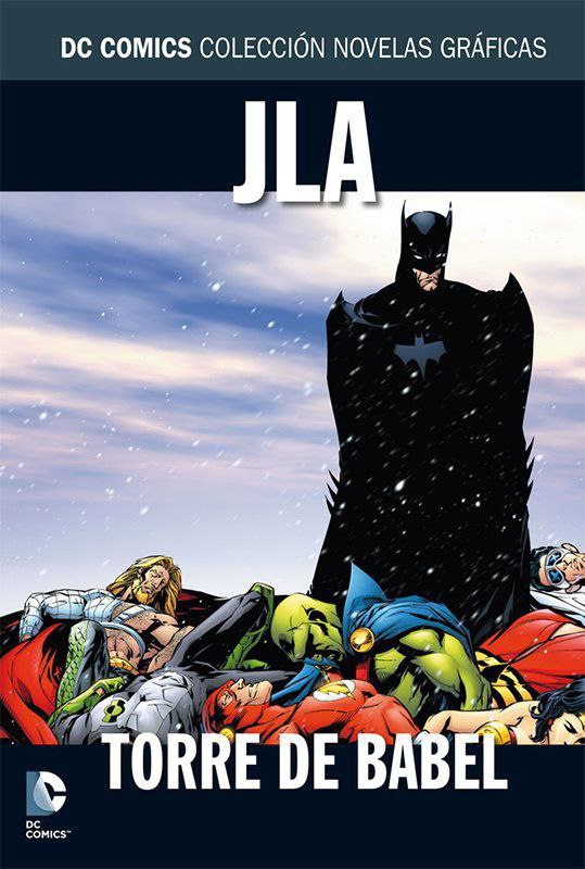 Portada ampliada de JLA Torre de Babel
