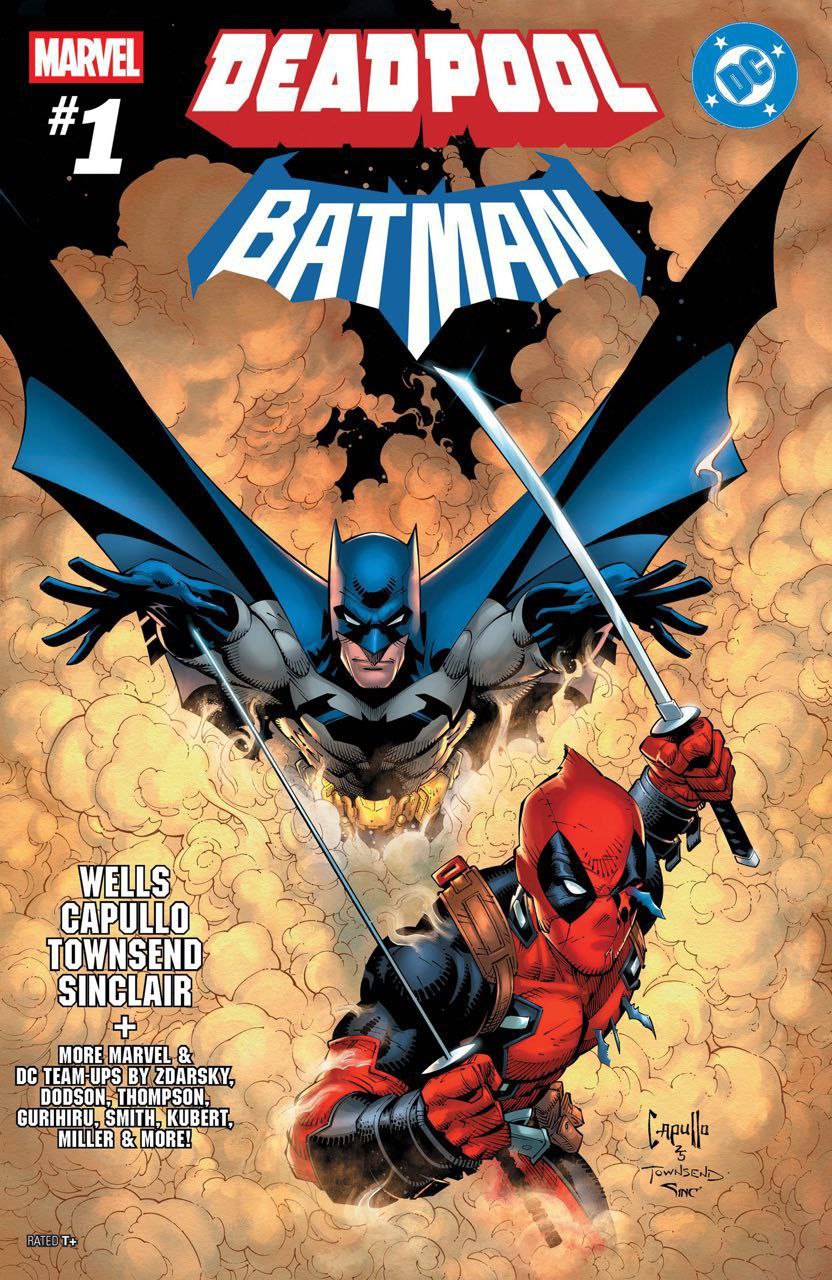 Portada ampliada de DEADPOOL BATMAN