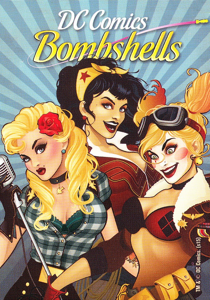 Portada ampliada de DC Comics Bombshells