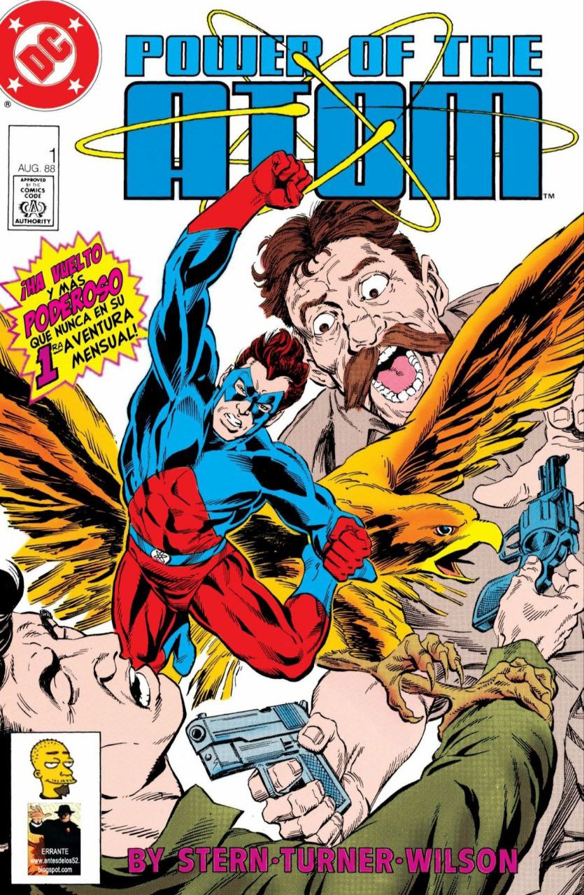 Portada ampliada de POWER OF THE ATOM