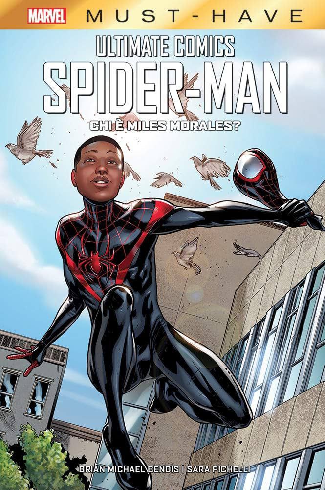 Portada ampliada de ULTIMATE COMICS SPIDER-MAN ¿QUÉ MILES MORALES?