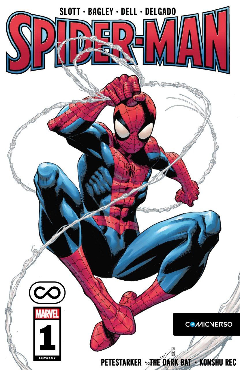 Portada ampliada de SPIDER-MAN